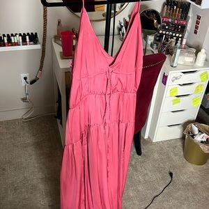 Zara Pink maxi dress